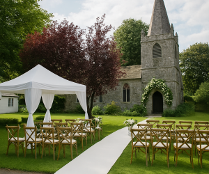 St Patrick's, former church, function room.