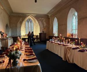 St Patrick's, former church, function room.